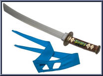 Leonardo's Electronic Katana Sword from Teenage Mutant Ninja Turtles - Animated - Role Play manufactured by Playmates [Loose]