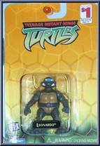 Leonardo from Teenage Mutant Ninja Turtles - Animated - Mini 2 Inch Figures manufactured by Playmates [Front]