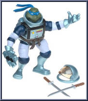 Leonardo from Teenage Mutant Ninja Turtles - Animated - Space Hoppin' manufactured by Playmates [Loose]