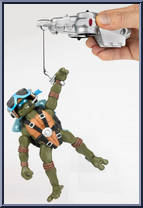 Leonardo from Teenage Mutant Ninja Turtles - Animated - Air Ninja manufactured by Playmates [Loose]