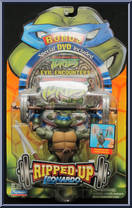 Leonardo (Bonus DVD) from Teenage Mutant Ninja Turtles - Animated - Ripped Up manufactured by Playmates [Front]