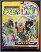 Mike from Teenage Mutant Ninja Turtles - Animated - Fast Forward: Triple Strike! manufactured by Playmates [Front]