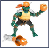 MESS Michelangelo from Teenage Mutant Ninja Turtles - Animated - M.E.S.S: Mutants & Monsters manufactured by Playmates [Loose]