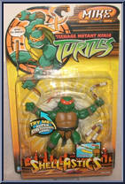 Mike from Teenage Mutant Ninja Turtles - Animated - Shell-Astics Turtles manufactured by Playmates [Front]