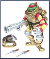 Raphael from Teenage Mutant Ninja Turtles - Animated - Space Hoppin' manufactured by Playmates [Loose]