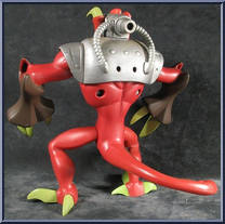 Razor Fist from Teenage Mutant Ninja Turtles - Animated - Basic Assortment - 2004 manufactured by Playmates [Loose]