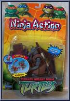 Splinter from Teenage Mutant Ninja Turtles - Animated - Ninja Action: Series 2 manufactured by Playmates [Front]