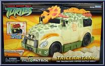 Tricera Tank from Teenage Mutant Ninja Turtles - Animated - Paleo Patrol: Vehicles manufactured by Playmates [Front]