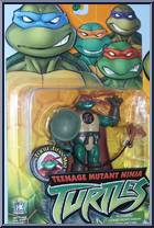 Turtle Titan Mike from Teenage Mutant Ninja Turtles - Animated - Basic Assortment - 2004 manufactured by Playmates [Front]