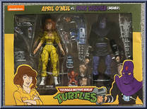 April O 'Neil vs. Foot Soldier (Bashed) Action Figure
