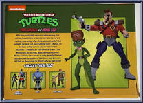 Dirk Savage and Mona Lisa from Teenage Mutant Ninja Turtles - Classic Cartoon - Multi-Packs manufactured by Neca [Back]