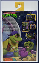 Mondo Gecko (Shred, Mondo, Shred!) from Teenage Mutant Ninja Turtles - Classic Cartoon - Basic Series manufactured by Neca [Back]