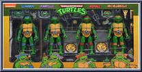 Style Guide Colors (4-Pack) from Teenage Mutant Ninja Turtles - Classic Cartoon - Multi-Packs manufactured by Neca [Front]