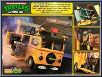 Turtle Van from Teenage Mutant Ninja Turtles - Classic Cartoon - Accessories manufactured by Neca [Back]