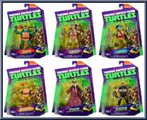 2012 Turtle Figures Collection 6-Pack from Teenage Mutant Ninja Turtles - Classic Collection - Multi-Packs manufactured by Playmates [Front]
