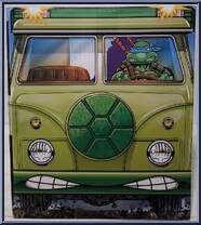 Comic Adventures Heroes Figure 4-Pack from Teenage Mutant Ninja Turtles - Classic Collection - Exclusives manufactured by Playmates [Side]
