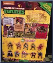 Michelangelo from Teenage Mutant Ninja Turtles - Classic Collection - 90th Reissue manufactured by Playmates [Back]