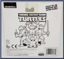 Michelangelo / Casey Jones from Teenage Mutant Ninja Turtles - Classic Collection - Minis manufactured by Playmates [Back]