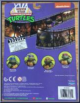 Movie Star Mikey from Teenage Mutant Ninja Turtles - Classic Collection - 90th Reissue - 2022 manufactured by Playmates [Back]