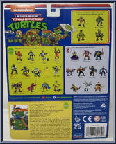 Navy Seal Mike from Teenage Mutant Ninja Turtles - Classic Collection - 90th Reissue - 2022 manufactured by Playmates [Back]