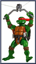 Raphael (2003 Series) from Teenage Mutant Ninja Turtles - Classic Collection - 2003 Reissue manufactured by Playmates [Loose]