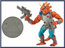 Raphael vs. Triceraton from Teenage Mutant Ninja Turtles - Classic Collection - 6" Scale - Multi-Packs manufactured by Playmates [Loose]