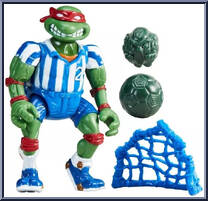 Sewer Sports All-Stars:  Shell Kickin Raph from Teenage Mutant Ninja Turtles - Classic Collection - 40th Anniversary manufactured by Playmates [Loose]