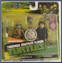 Sewer Gear Donatello / Norman from Teenage Mutant Ninja Turtles - Minimates - Wave 2 manufactured by Diamond Select [Front]