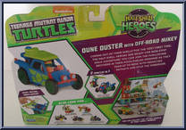 Dune Duster (with Off-Road Mikey) from Teenage Mutant Ninja Turtles - Half Shell Heroes - Accessories manufactured by Playmates [Back]