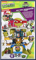 Half-Shell Headquarters Playset from Teenage Mutant Ninja Turtles - Half Shell Heroes - Accessories manufactured by Playmates [Back]