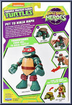 Pet to Ninja Raph from Teenage Mutant Ninja Turtles - Half Shell Heroes - Basic Series manufactured by Playmates [Back]