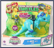 T-Rex with Leo Action Figure