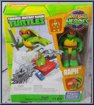 Raph (Skateboard) from Teenage Mutant Ninja Turtles - Half Shell Heroes - Basic Series manufactured by Mega Bloks [Front]