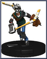 Casey Jones from Teenage Mutant Ninja Turtles - HeroClix - Shredder's Return manufactured by WizKids [Loose]