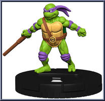 Donatello (Brown Belt) from Teenage Mutant Ninja Turtles - HeroClix - Shredder's Return manufactured by WizKids [Loose]