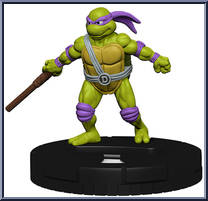 Donatello (Silver Belt) from Teenage Mutant Ninja Turtles - HeroClix - Shredder's Return manufactured by WizKids [Loose]