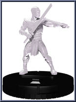 Foot Tech (Dual Katanas) from Teenage Mutant Ninja Turtles - HeroClix - Shredder's Return manufactured by WizKids [Loose]