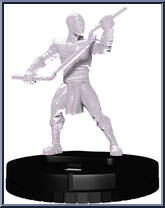 Foot Tech (Segment Staff) from Teenage Mutant Ninja Turtles - HeroClix - Shredder's Return manufactured by WizKids [Loose]