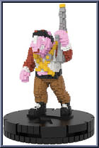 Rocksteady from Teenage Mutant Ninja Turtles - HeroClix - Unplugged manufactured by WizKids [Loose]