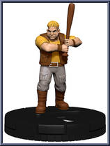 Rocksteady (Brown Bat) from Teenage Mutant Ninja Turtles - HeroClix - Shredder's Return manufactured by WizKids [Loose]