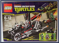 Shredder’s Dragon Bike from Teenage Mutant Ninja Turtles - Vehicles manufactured by Lego [Front]