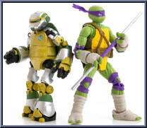 Metalhead and Donatello (Glow in the Dark) from Teenage Mutant Ninja Turtles - SDCC manufactured by Loyal Subjects [Loose]