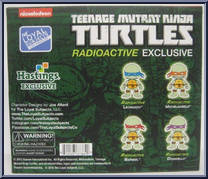 Radioactive Exclusive Set from Teenage Mutant Ninja Turtles - Box Sets manufactured by Loyal Subjects [Back]