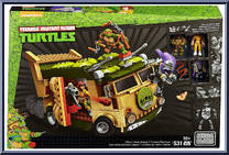Party Wagon from Teenage Mutant Ninja Turtles - Classic Series manufactured by Mega Bloks [Front]