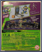 Leo (Skate Training) from Teenage Mutant Ninja Turtles - 2016 Series manufactured by Mega Bloks [Back]