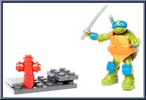 Leo (Katana Swat) from Teenage Mutant Ninja Turtles - 2016 Series manufactured by Mega Bloks [Loose]