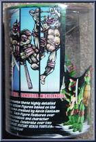 Leonardo from Teenage Mutant Ninja Turtles - Mirage Comics - Tube Packaging manufactured by Neca [Back]