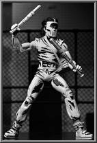 Casey Jones (Black & White Variant) from Teenage Mutant Ninja Turtles - Mirage Comics - Basic Series manufactured by Neca [Loose]