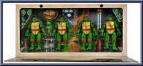Eastman and Laird's Teenage Mutant Ninja Turtles 4-Pack from Teenage Mutant Ninja Turtles - Mirage Comics - Basic Series manufactured by Neca [Front]