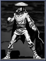 Elite Guard (Black & White Variant) from Teenage Mutant Ninja Turtles - Mirage Comics - Basic Series manufactured by Neca [Loose]